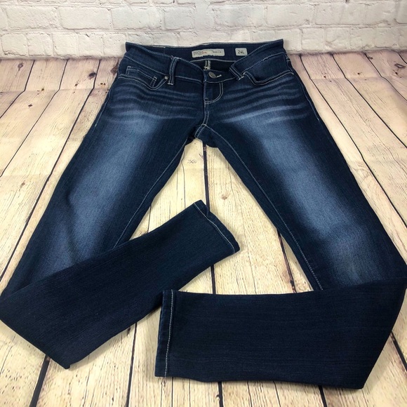 BKE Stella Skinny Jeans sz 24x33.5 long